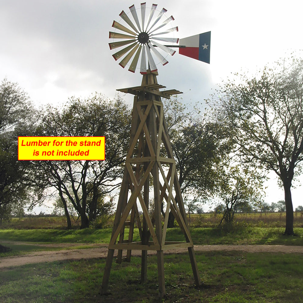 60" Head with Texas Flag Tail