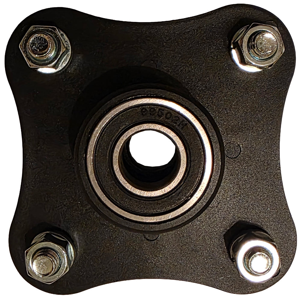 Hub with Bearings, Lock Washers, and Nuts for 30" Head