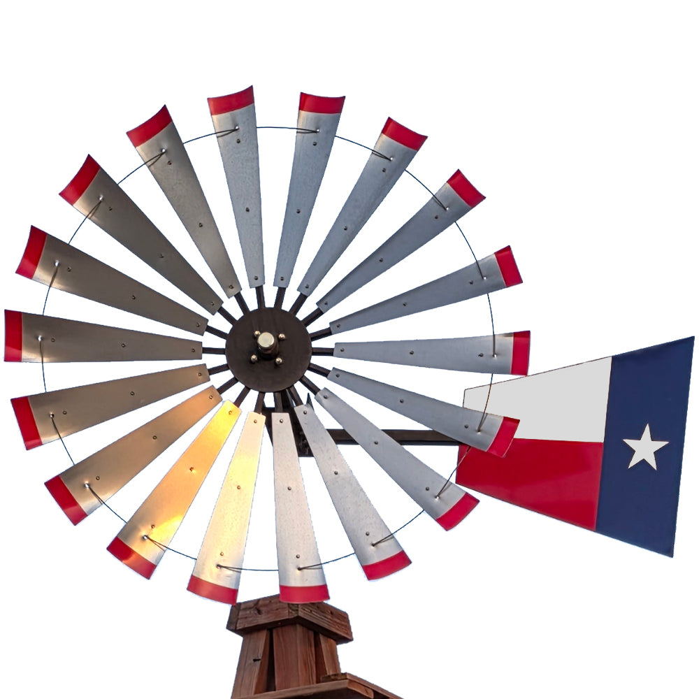 60" Head with Texas Flag Tail