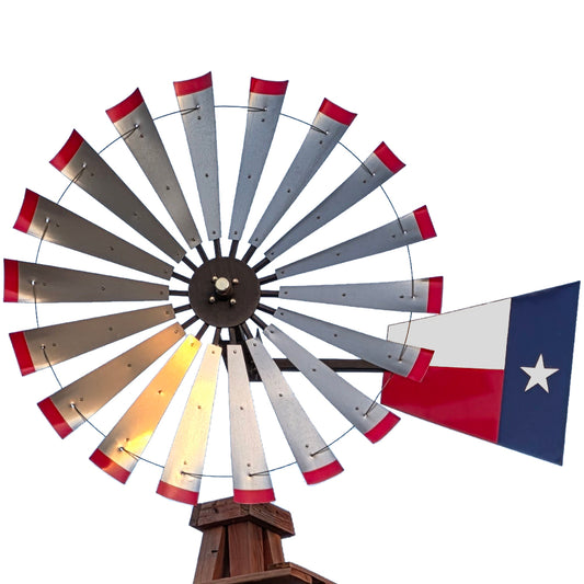60" Head with Texas Flag Tail