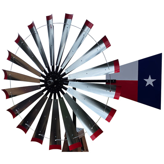 60" Head with Texas Flag Tail
