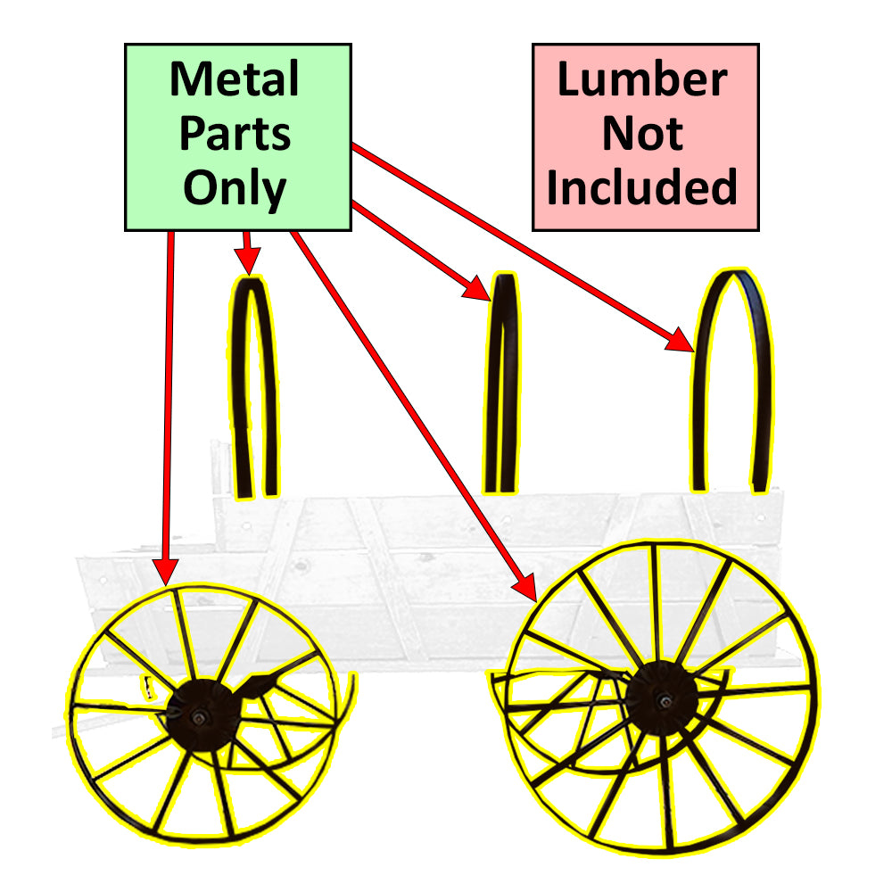 Wagon, Metal Parts Only