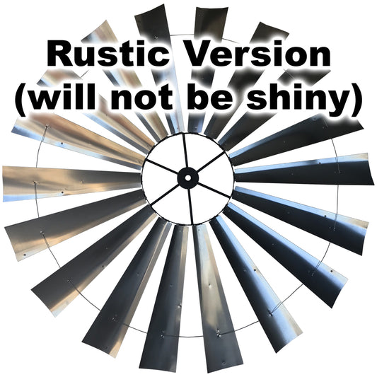 120" Rustic Fan (Whole)