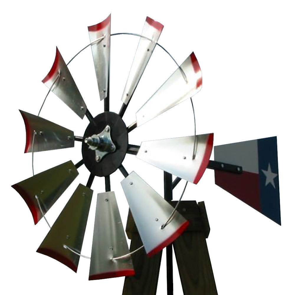 30" Head with Texas Flag Tail