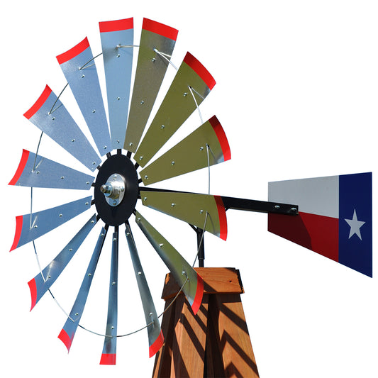 47" Head with Texas Flag Tail